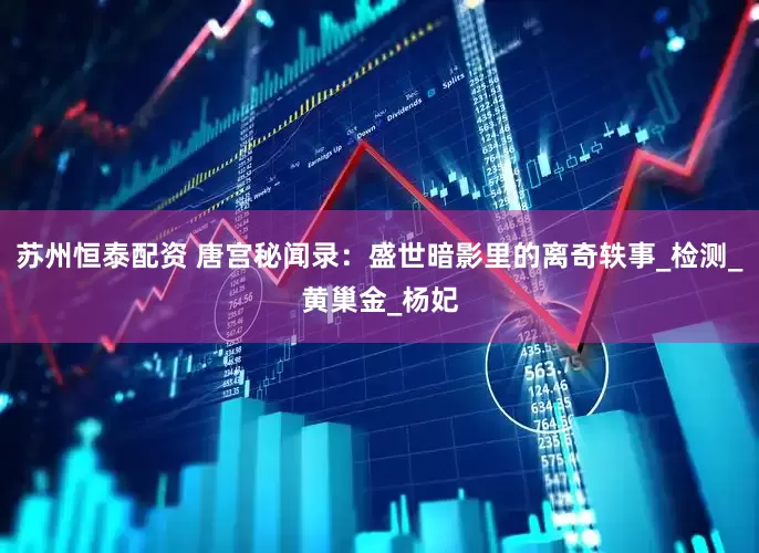 苏州恒泰配资 唐宫秘闻录：盛世暗影里的离奇轶事_检测_黄巢金_杨妃