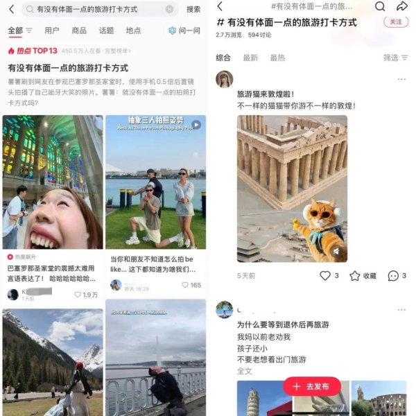 红涨股票配资 抽象年轻人的“不体面”旅拍，为何成了抖音、小红书新潮流？